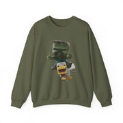 Awesome Minecraft Zombie Attack Sweatshirt Unisex Gift for Gamers