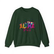 Groovy Aloha Pre-K Teacher Summer Vacation Beach Hawaiian Sweatshirt, Unisex Teacher Gift