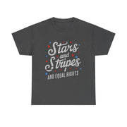 4th Of July Stars Stripes Equal Rights T-Shirt Gift for Her