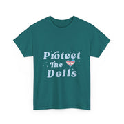 Retro Protect The Dolls Gender Equality Human Rights LGBT T-Shirt - Unisex Apparel