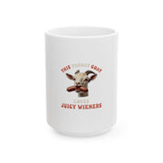 Funny Throat Goat Mug - Inappropriate Adult Humor Gift for Him