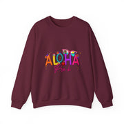 Groovy Aloha Pre-K Teacher Summer Vacation Beach Hawaiian Sweatshirt, Unisex Teacher Gift