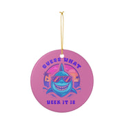Shark Lover 2025 Ocean Conservation Ornament - Unisex Gift