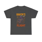 Raven Flight Dark Academia Women's Crow Long Sleeve Tee