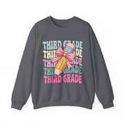 Coquette First Day Of School 3rd Grade Sweatshirt | Back To School Apparel