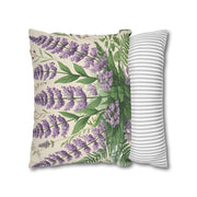Enchanted Lavender Floral Pillowcase for a Serene Home