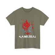Samurai Japanese Demon Mask Cyber Runners Punk T-Shirt - Unisex Apparel