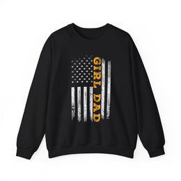 Girl Dad Father's Day Outnumbered Sweatshirt Gift for Him