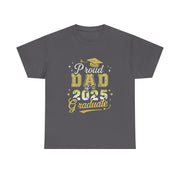Proud Dad of 2025 Graduate Senior Graduation T-Shirt - Gift for Him