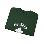 Funny Canadian Halloween Costume Sweatshirt for Men & Women