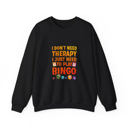Cute Bingo Lover Player Sweatshirt Funny Hobby Game Gift Unisex Apparel