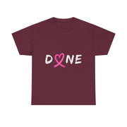 Done Chemo Radiation Breast Cancer Survivor T-Shirt Gift for Her