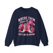 Cool Boots On The Ground Fans Sweatshirt Gift for Fans