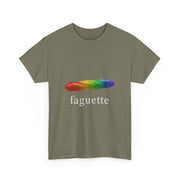 Cute Funny Baguette Rainbow Faguette LGBT Pride T-Shirt - Unisex Apparel