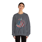 Patriotic USA Flag Fighter Jets Sweatshirt Gift for Fans