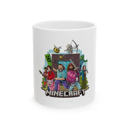 Minecraft Movie Characters Mug - Gift for Fans
