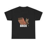 Funny Cat Throwing Brick - Angry Cat Meme T-Shirt - Unisex Apparel
