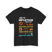 Funny Inflation Holiday T-Shirt - Unisex Apparel