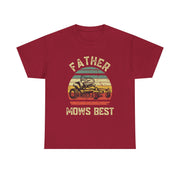 Funny Father's Day T-Shirt Dad Mows Best Lawn Mowing Gift for Him