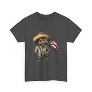 Coqui Frog Puerto Rico T-Shirt - Puerto Rican Flag, Taino, Boricua - Unisex Apparel