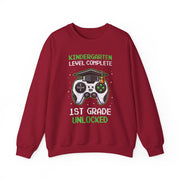 Kindergarten Graduation Gamer Sweatshirt 1st Grade Unlocked Gift for Boys Kids