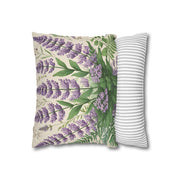 Enchanted Lavender Floral Pillowcase for a Serene Home
