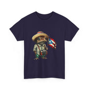 Coqui Frog Puerto Rico T-Shirt - Puerto Rican Flag, Taino, Boricua - Unisex Apparel