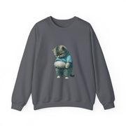 Funny Fat Cat Big Belly Cute Sweatshirt - Unisex Apparel