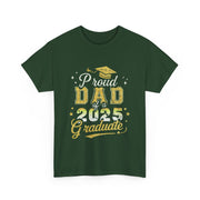 Proud Dad of 2025 Graduate Senior Graduation T-Shirt - Gift for Him