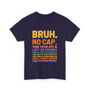 Bruh This Year Was Goated No Cap Funny Last Day of School T-Shirt - Unisex Apparel