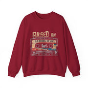 Raised On Old School Hip Hop Sweatshirt Vintage Rap Music Apparel