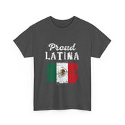 Proud Latina Mexican Flag T-Shirt - Hispanic Heritage Month Gift