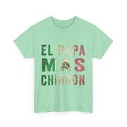 El Papá Más Chingón T-Shirt – Funny Spanish Graphic Tee for Mexican Dads on Father’s Day