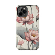 Vintage Lotus Blossom Phone Case Gift for Her - Trending Floral Design