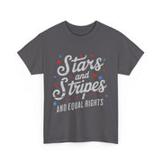 4th Of July Stars Stripes Equal Rights T-Shirt Gift for Her