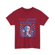 Stars Stripes & Equal Rights 4th of July Patriotic T-Shirt - Unisex Apparel