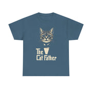 Funny CatFather Cat Dad T-Shirt Gift for Him
