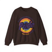 Pride Removes Stubborn Orange Stains Sweatshirt – Funny Retro LGBTQ+ Statement for Pride Month & Protest Style