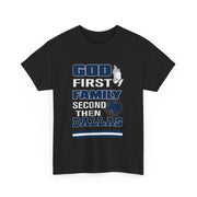 God First Family Second Then Dallas T-Shirt Gift for Him