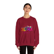 Groovy Aloha Pre-K Teacher Summer Vacation Beach Hawaiian Sweatshirt, Unisex Teacher Gift