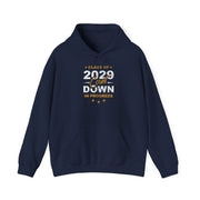 Class Of 2029 8th Grader First Day Graduation Countdown Hoodie Gift Idea for Students
