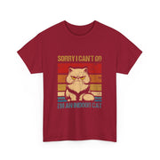 Sorry I Can't Go I'm An Indoor Cat Unisex T-Shirt
