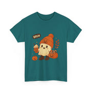 Bruh Ghost Halloween Cute Ghost Trick Or Treat Candy T-Shirt - Unisex Apparel