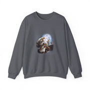 Funny Eagle Howling At The Moon Sweatshirt for Bird Lovers