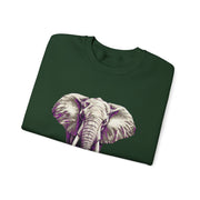 Majestic Elephant Safari Wildlife Artwork Sweatshirt Gift for Animal Lovers
