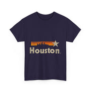 Vintage Houston Texas Strong Stripes City T-Shirt Unisex T-Shirt