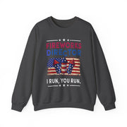 Funny 4th of July Fireworks Director Sweatshirt Gift for Him