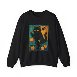 No Kings in America Black Cat Anti Trump Political Protest Sweatshirt Unisex Gift