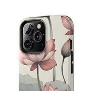 Vintage Lotus Blossom Phone Case Gift for Her - Trending Floral Design