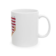 Baseball Drip Boy Ice Cream Patriotic American Mug - 4th of July Gift for Him